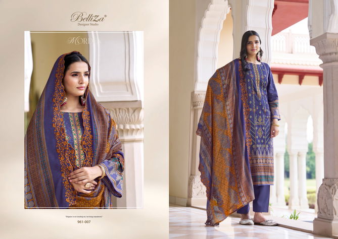 Zubiya Vol 2 By Belliza Digital Printed Cotton Dress Material Wholesale Shop In Surat